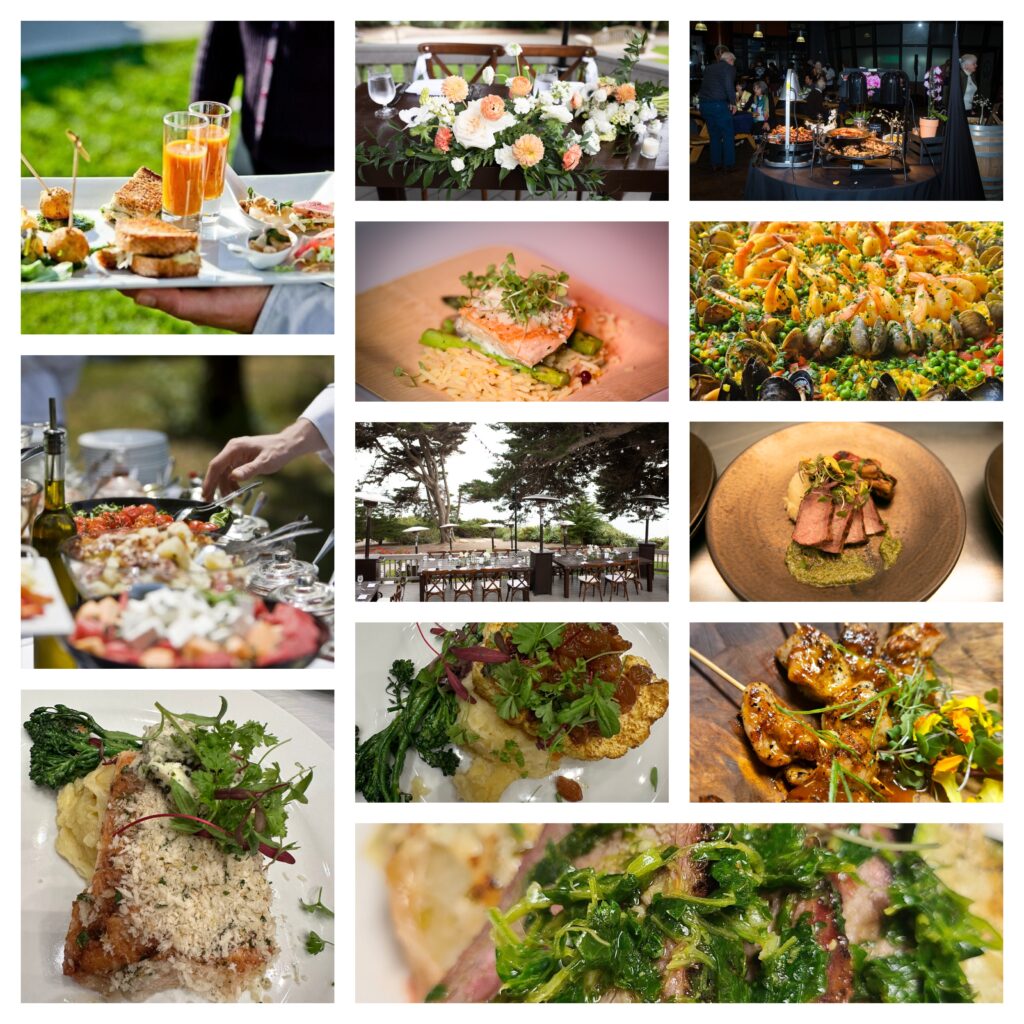 Urban Solace collage of food - San Diego catering company.