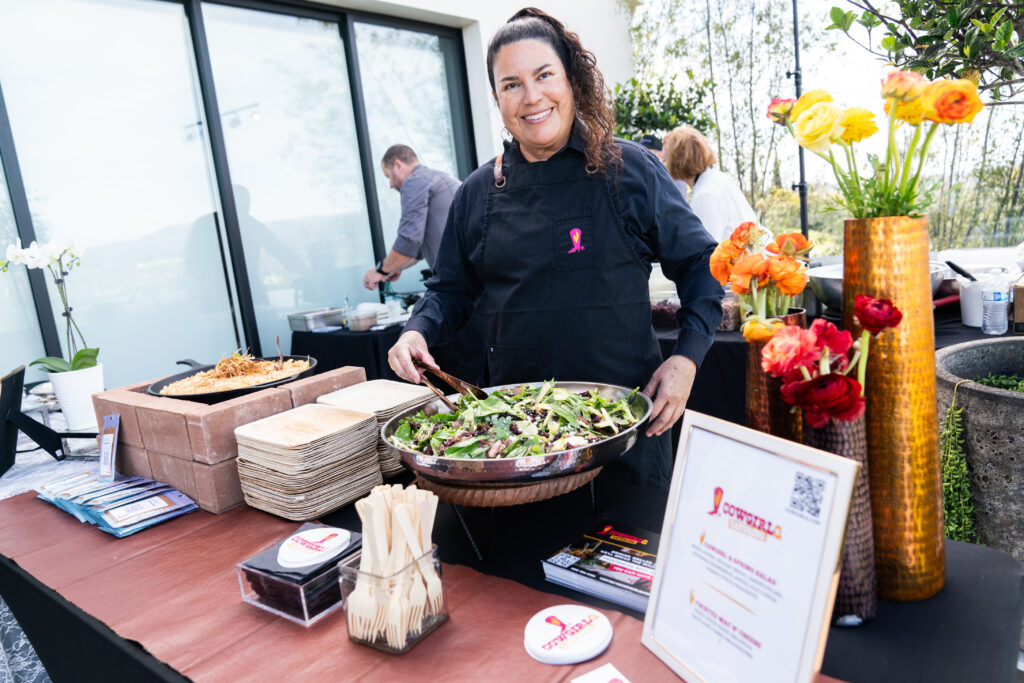 Corporate catering San Diego - CGQ salad station - Urban Solace.